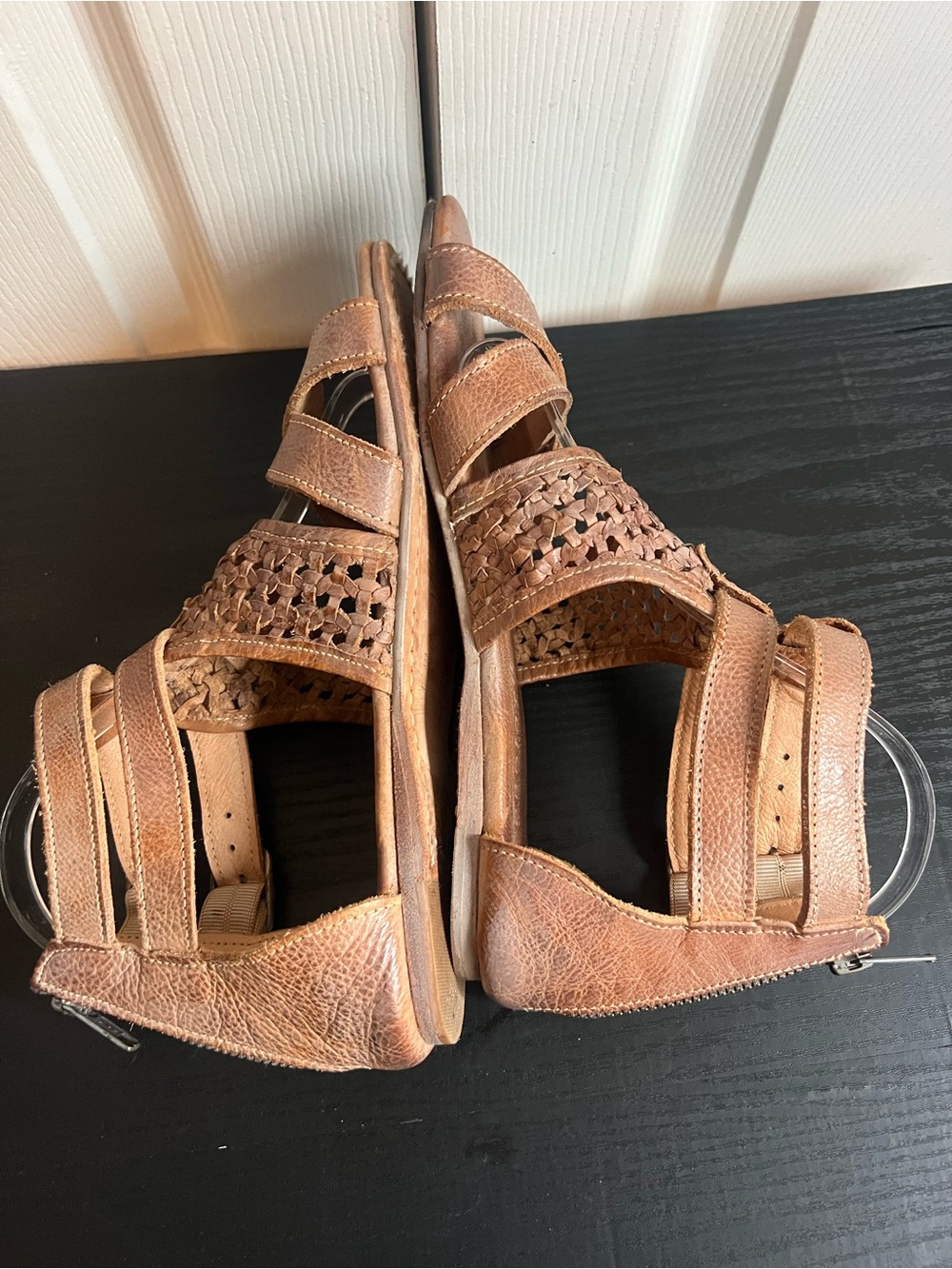 Bed Stu Leather Capriana Tan Sandals Size 8.5 - Picture 15 of 16